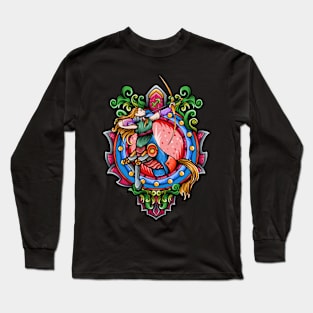 Zodiac SAGITARIUS Pop Art Series Long Sleeve T-Shirt